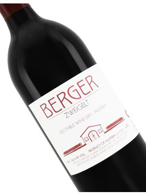 Berger 2022 Zweigelt Dry Red Table Wine 1 Liter, Austria