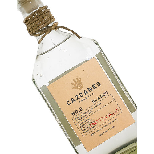 Cazcanes "No. 9" Tequila Blanco Double Distilled Estate Bottled Cazcanes "No. 9" Tequila Blanco Double Distilled Estate Bottled