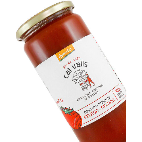 Demeter "Cal Valls" Whole Peeled Tomatoes 23.3oz Jar, Spain Demeter "Cal Valls" Whole Peeled Tomatoes 23.3oz Jar, Spain