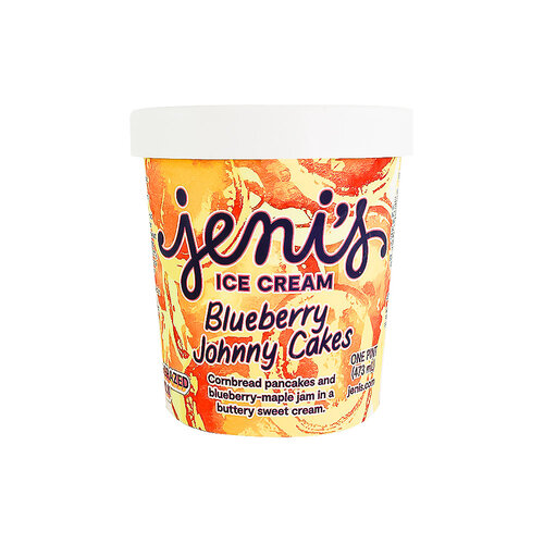 Jeni's "Blueberry Johnny Cakes" Ice Cream Pint, Ohio Jeni's "Blueberry Johnny Cakes" Ice Cream Pint, Ohio