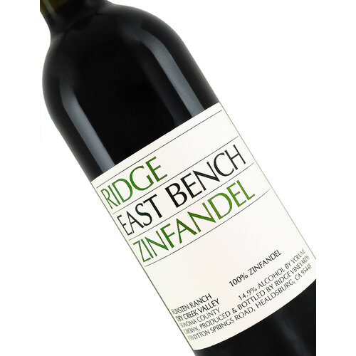 Ridge Vineyards 2021 East Bench Zinfandel Dry Creek Valley, Sonoma Ridge Vineyards 2021 East Bench Zinfandel Dry Creek Valley, Sonoma