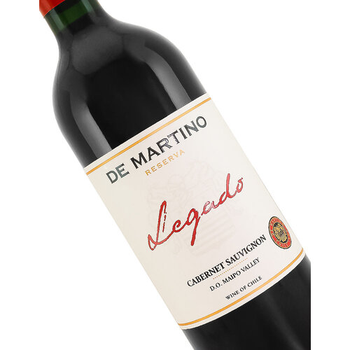 De Martino 2019 "Legado" Cabernet Sauvignon Reserva, Isla De Maipo, Chile De Martino 2019 "Legado" Cabernet Sauvignon Reserva, Isla De Maipo, Chile